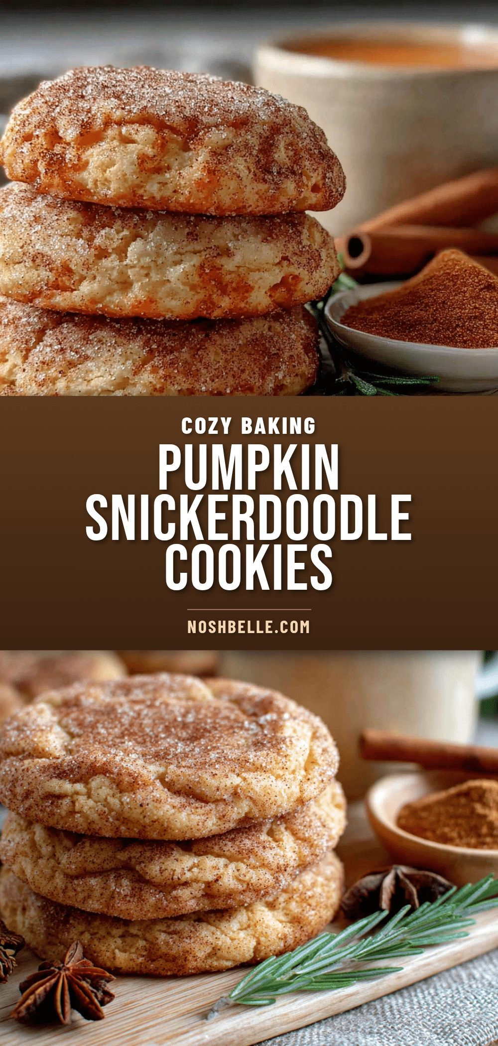 pumpkin snickerdoodle cookies recipe