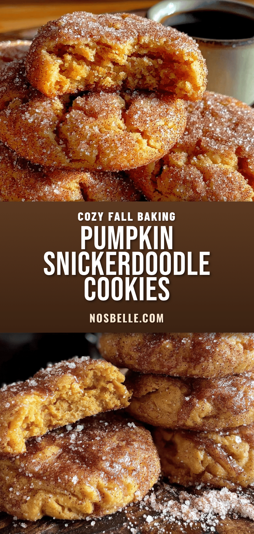 pumpkin snickerdoodle cookies recipe