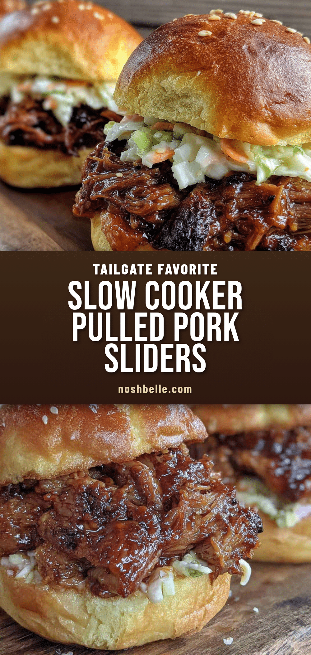 Slow cooker pulled pork sliders recipe