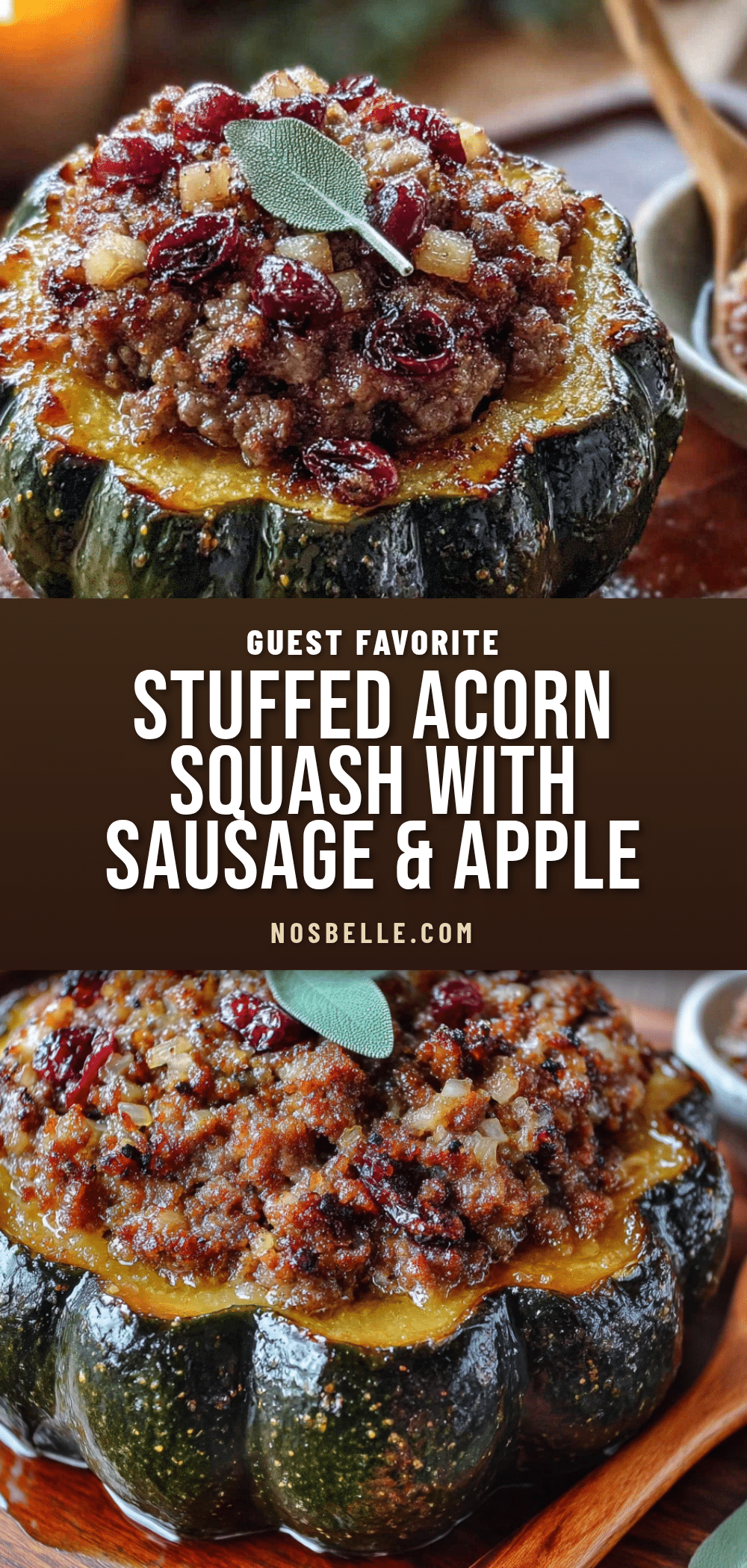 stuffed acorn squash recipe