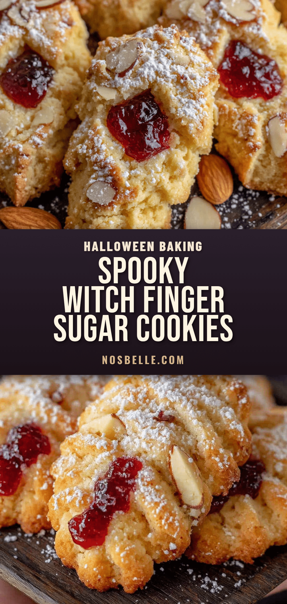 witch finger sugar cookies recipe