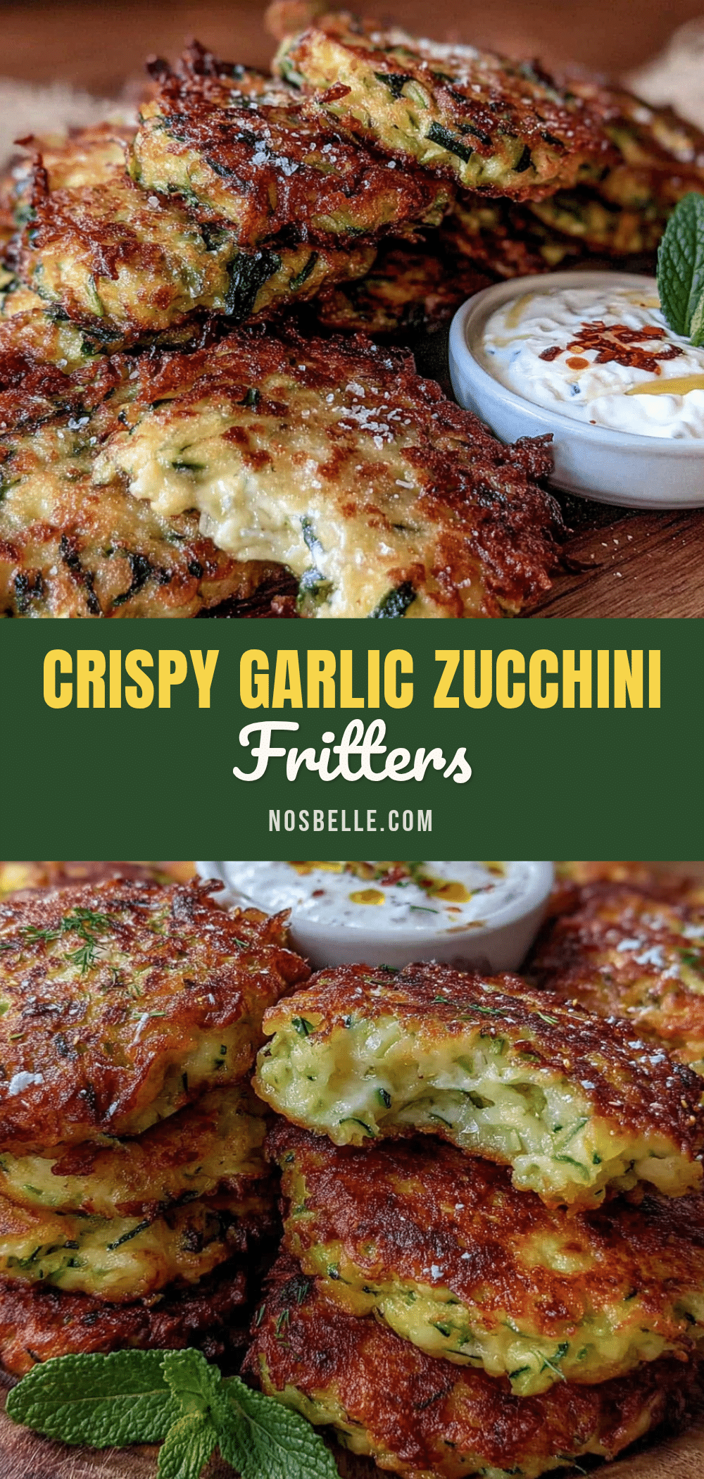zucchini fritters recipe