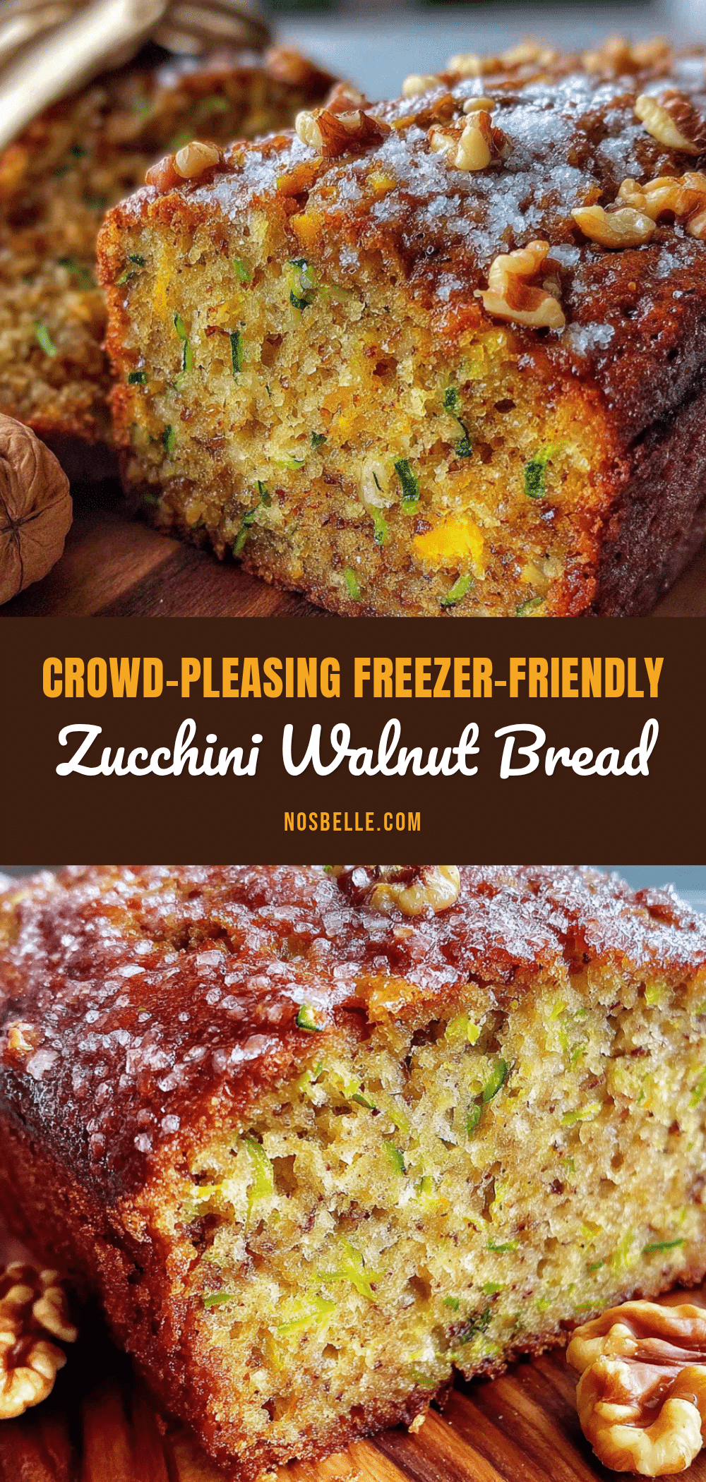 zucchini walnut bread recipe