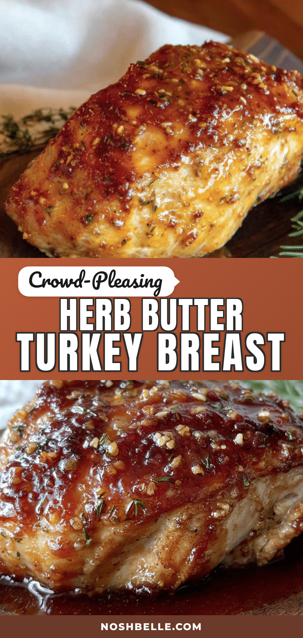 Crockpot Herb Butter Turkey Breast recipe