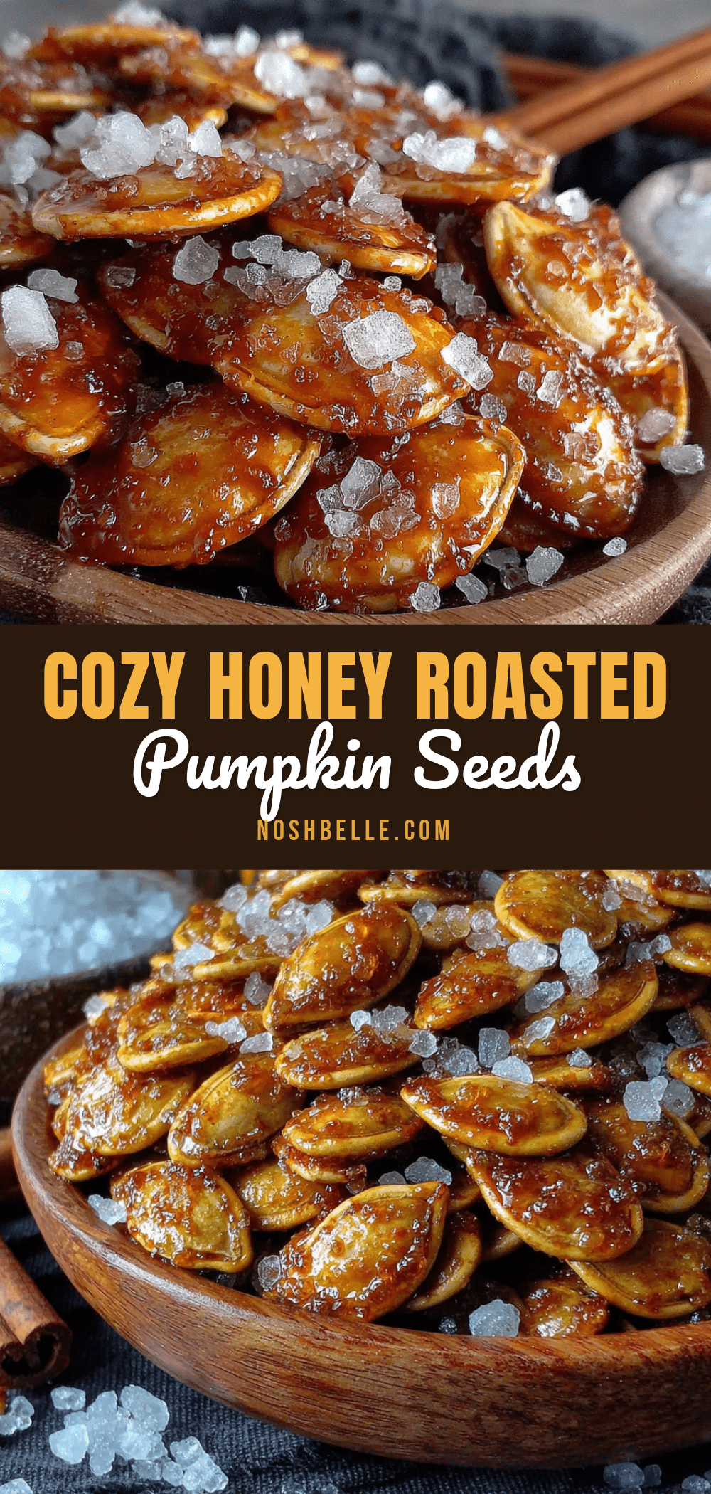 honey roasted pumpkin seeds recipe